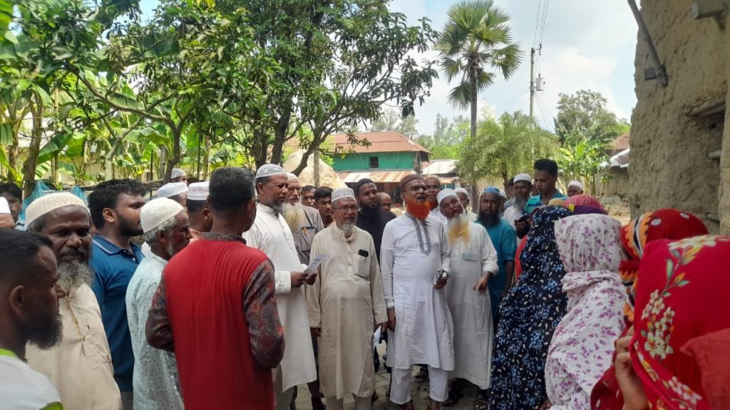 কালাই উপজেলা উদয়পুর ইউনিয়নে জামায়াতে ইসলামীর গণসংযোগ