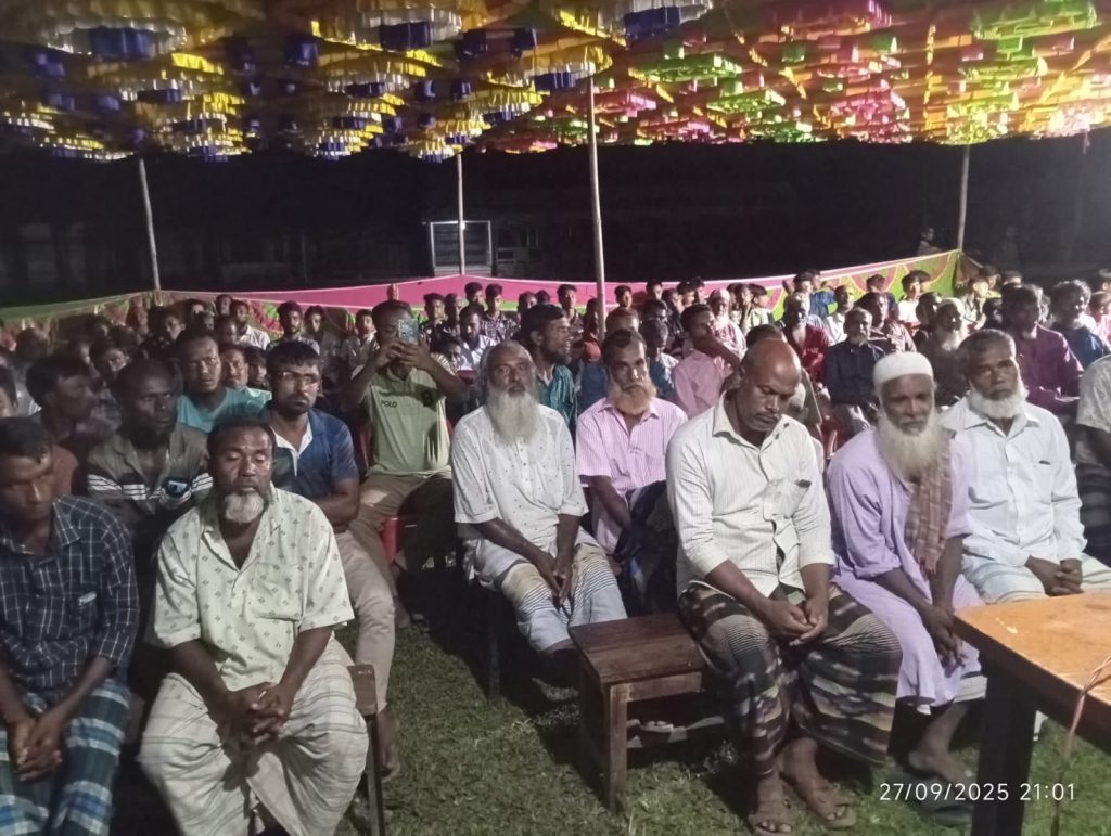 তেতুলিয়ার পৃথকভাবে পানিহাকা ও রনচন্ডি বিএনপির সংগ্রহ কর্মী সভা