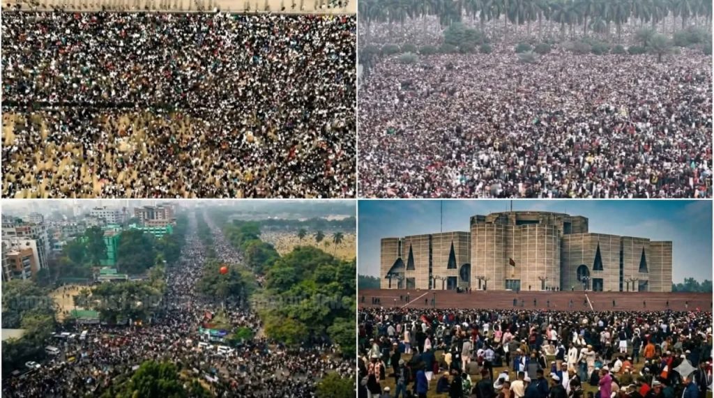 লক্ষ লক্ষ ধর্মপ্রাণ মুসল্লির অশ্রুসিক্ত বিদায়ে শেষ যাত্রা