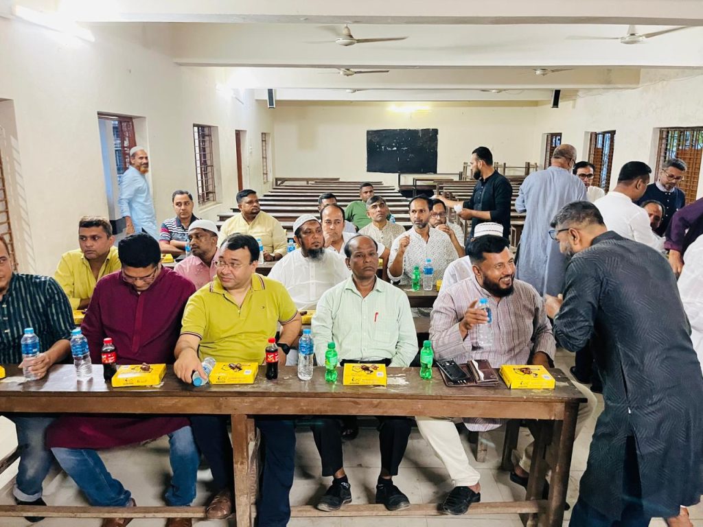 নরসিংদীর ব্রাহ্মন্দী কে,কে,এম সরকারি উচ্চ বিদ্যালয় ৯৫ ব্যাচ এর ইফতার পার্টি অনুষ্ঠিত