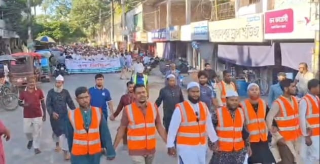 জুলাই গণঅভ্যুত্থানের দ্বিতীয় বর্ষ উপলক্ষে বাংলাদেশ জামায়াতে ইসলামী, মাগুরা জেলা শাখা কর্তৃক গণমিছিল অনুষ্ঠিত