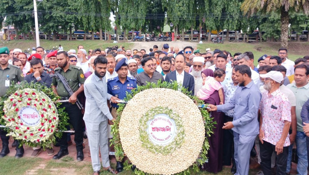 মাগুরায় যথাযোগ্য মর্যাদায় পালিত হলো জুলাই শহিদ দিবস